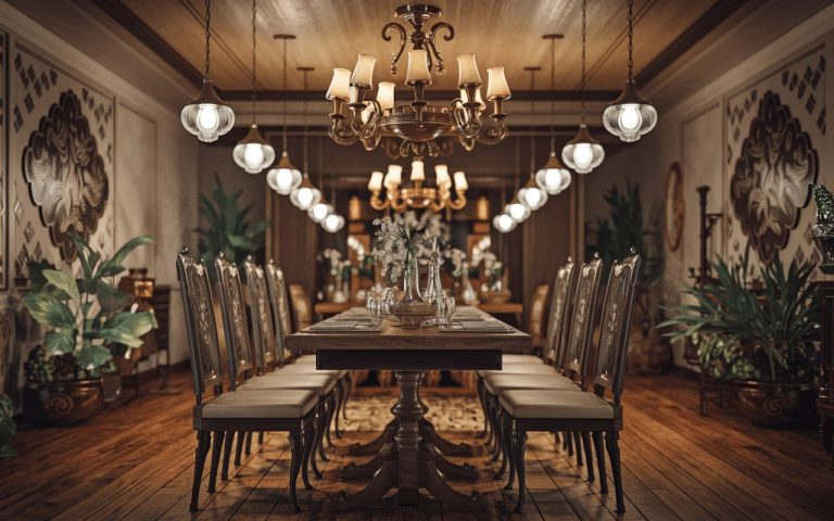 Vintage Dining Room Lighting