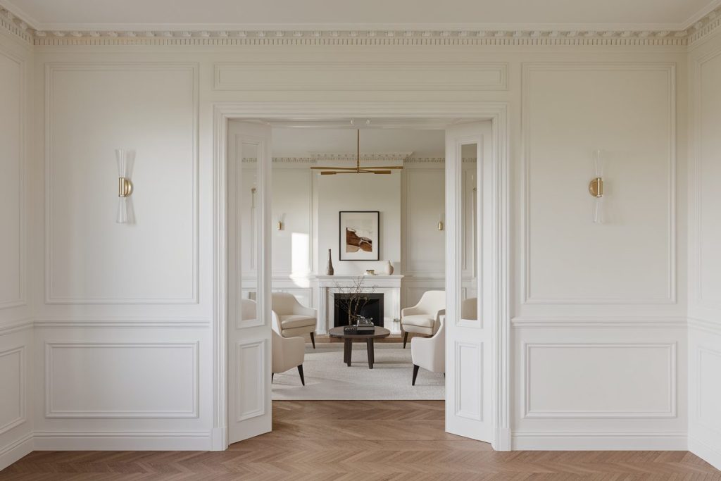 White Wainscoting