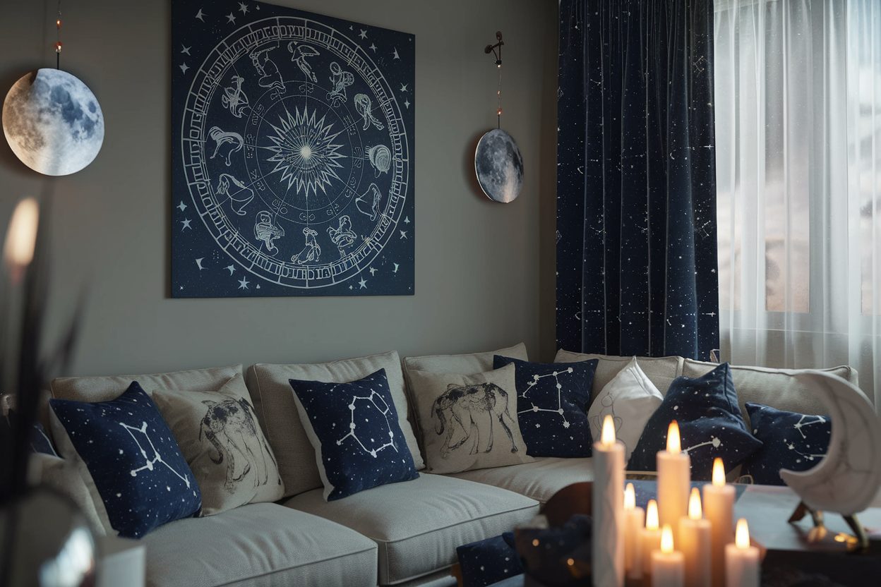 astrology themed home decor ideas