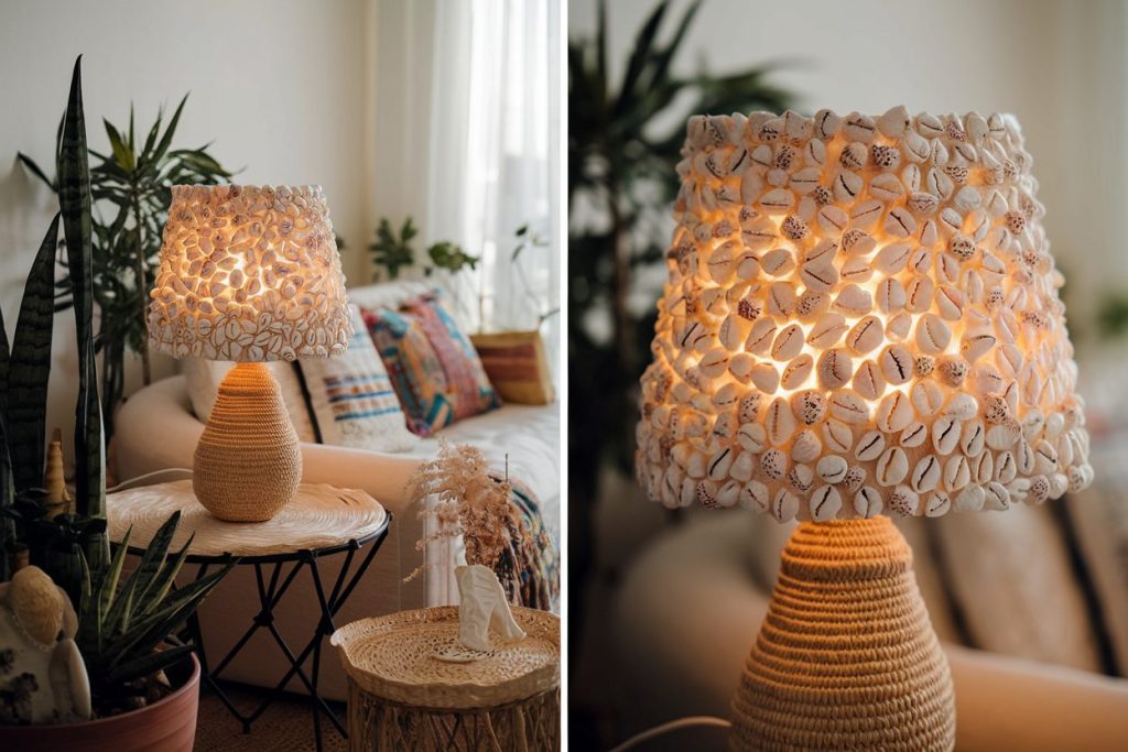 seashell lampshade​