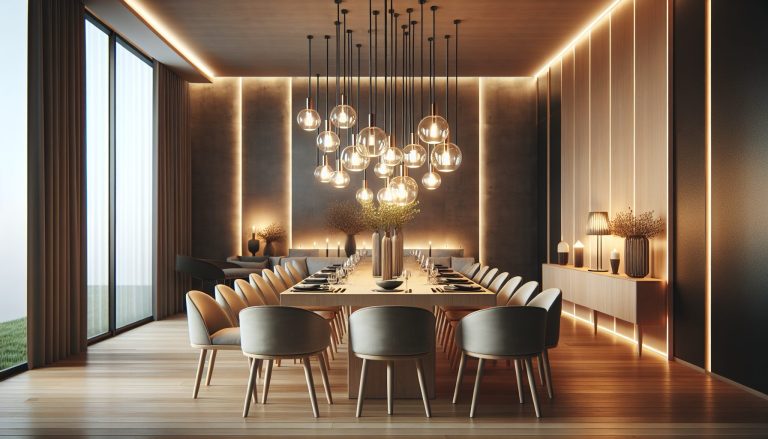 modern dining room lighting​