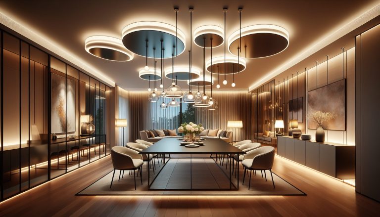 contemporary dining room lighting​