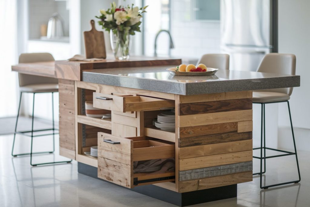 DIY Small Kitchen Island