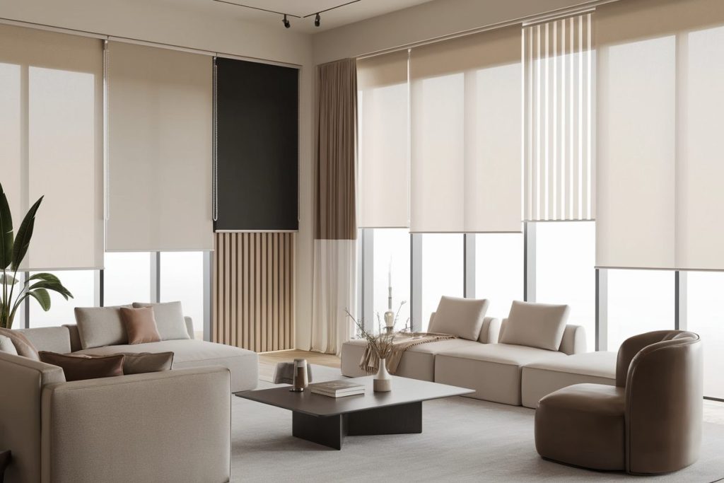 best blinds for living room large windows