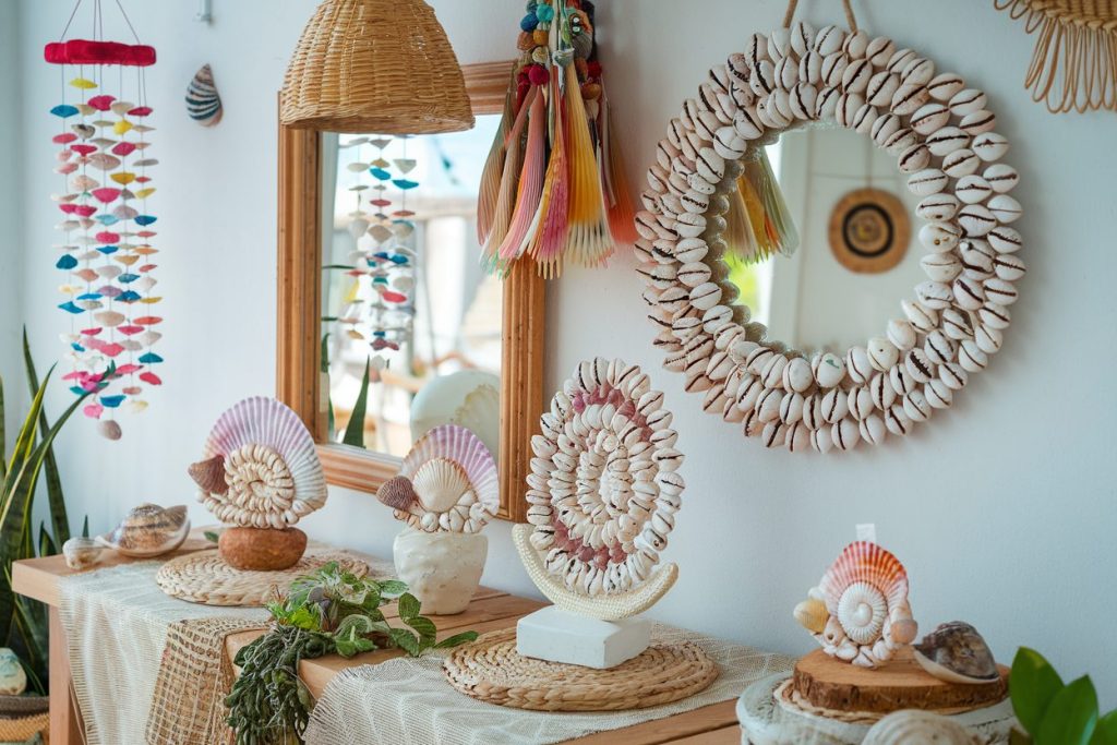 decoration ideas with shells