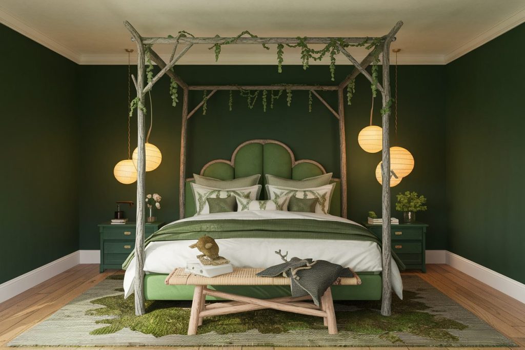 forest bedroom ideas