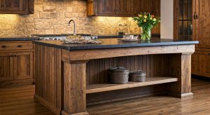 rustic kitchen island ideas