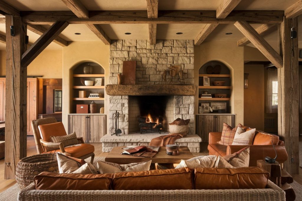 living room with fireplace decorating ideas