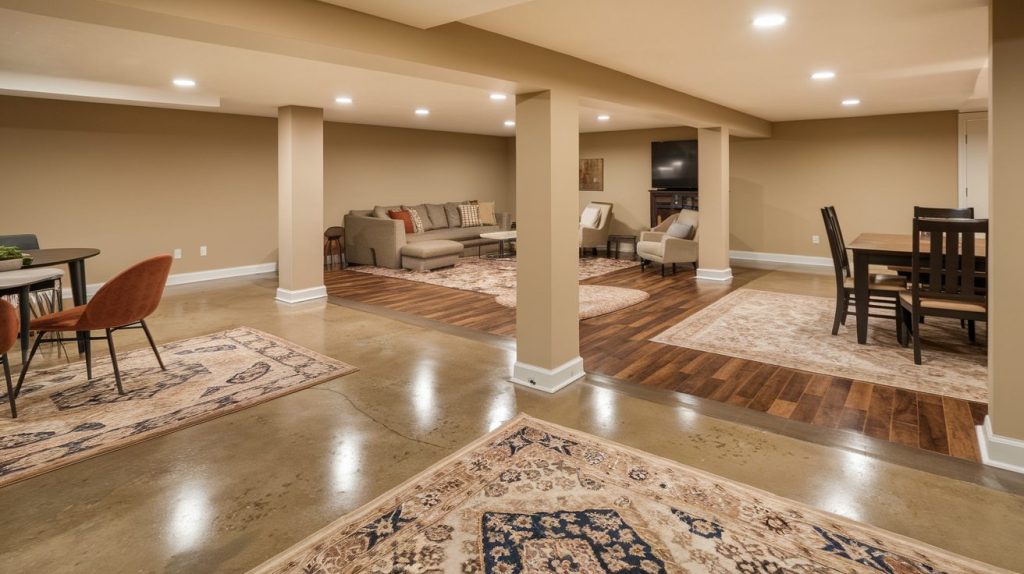 basement flooring