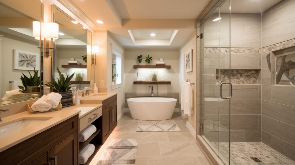 basement bathroom design ideas