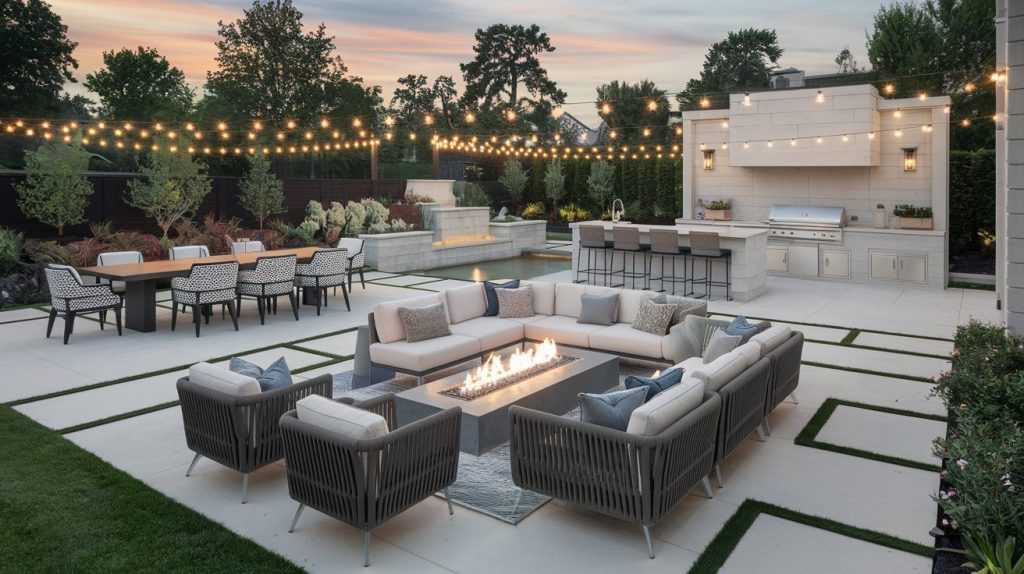 luxury outdoor living spaces