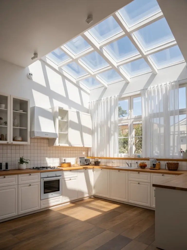 Incorporate Natural Light into Your White Kitchen